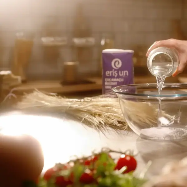 Eriş Un Sosyal Medya Reklamı videosundan bir kare